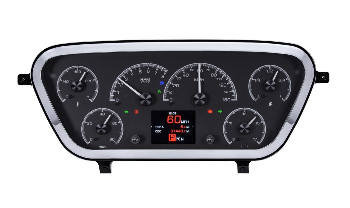 Dakota Digital Dakota Digital HDX Direct-Fit Analog Gauge Systems HDX-53F-PU-K Autofit