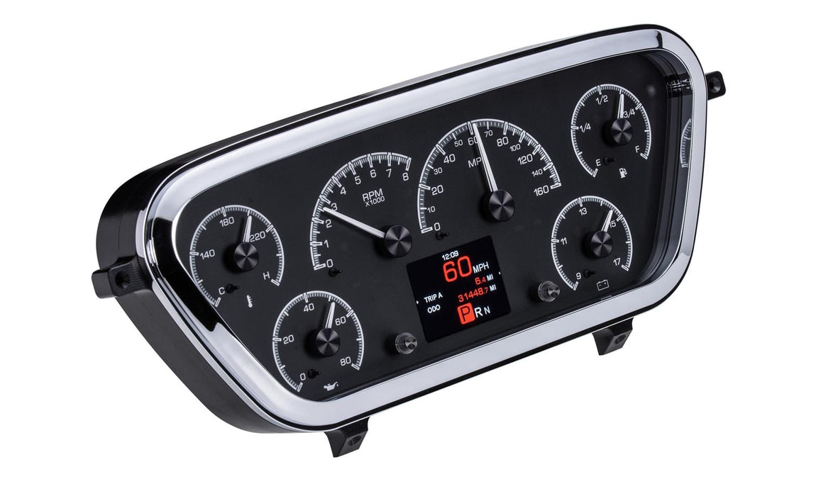 Dakota Digital Dakota Digital HDX Direct-Fit Analog Gauge Systems HDX-53F-PU-K Autofit