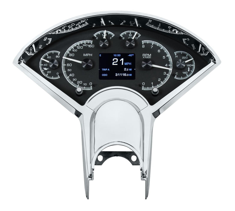 Dakota Digital Dakota Digital HDX Direct-Fit Analog Gauge Systems HDX-55C-K Autofit
