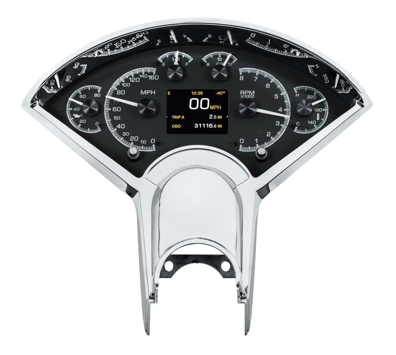 Dakota Digital Dakota Digital HDX Direct-Fit Analog Gauge Systems HDX-55C-K Autofit