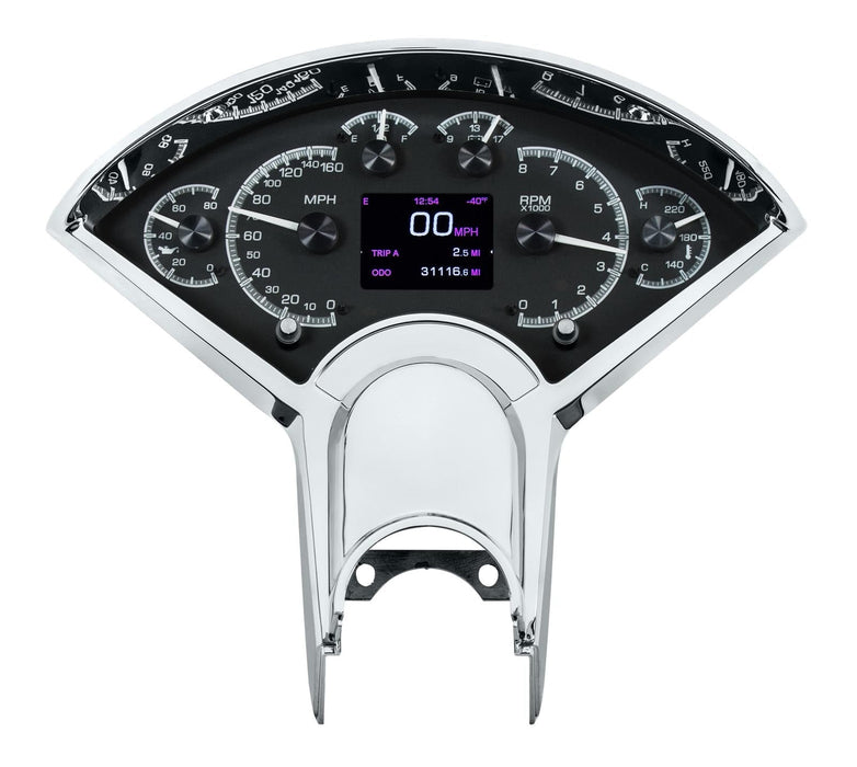 Dakota Digital Dakota Digital HDX Direct-Fit Analog Gauge Systems HDX-55C-K Autofit