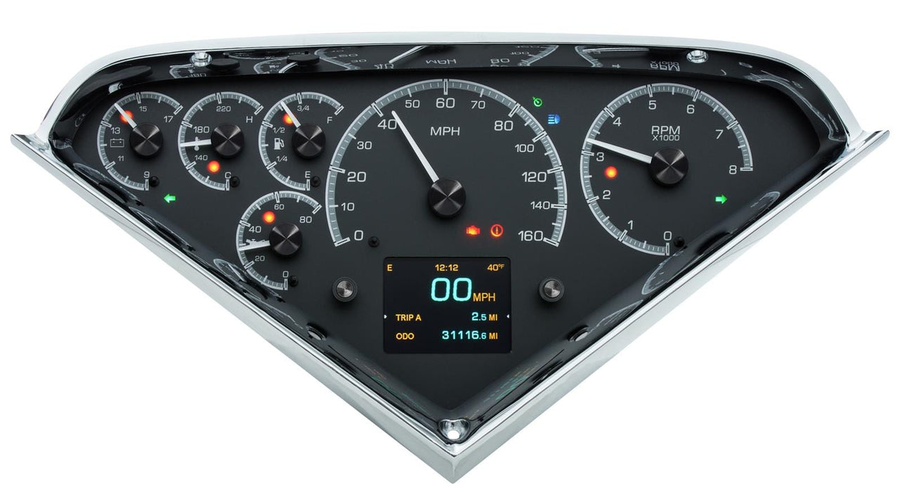 Dakota Digital Dakota Digital HDX Direct-Fit Analog Gauge Systems HDX-55C-PU-K Autofit