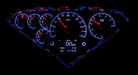 Dakota Digital Dakota Digital HDX Direct-Fit Analog Gauge Systems HDX-55C-PU-S Autofit