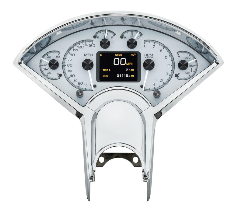 Dakota Digital Dakota Digital HDX Direct-Fit Analog Gauge Systems HDX-55C-S Autofit