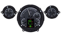 Dakota Digital Dakota Digital HDX Direct-Fit Analog Gauge Systems HDX-57C-K Autofit