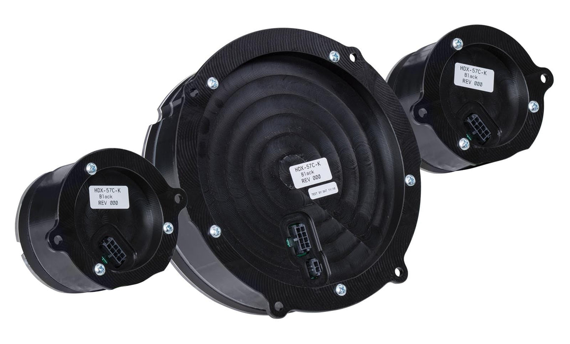 Dakota Digital Dakota Digital HDX Direct-Fit Analog Gauge Systems HDX-57C-K Autofit