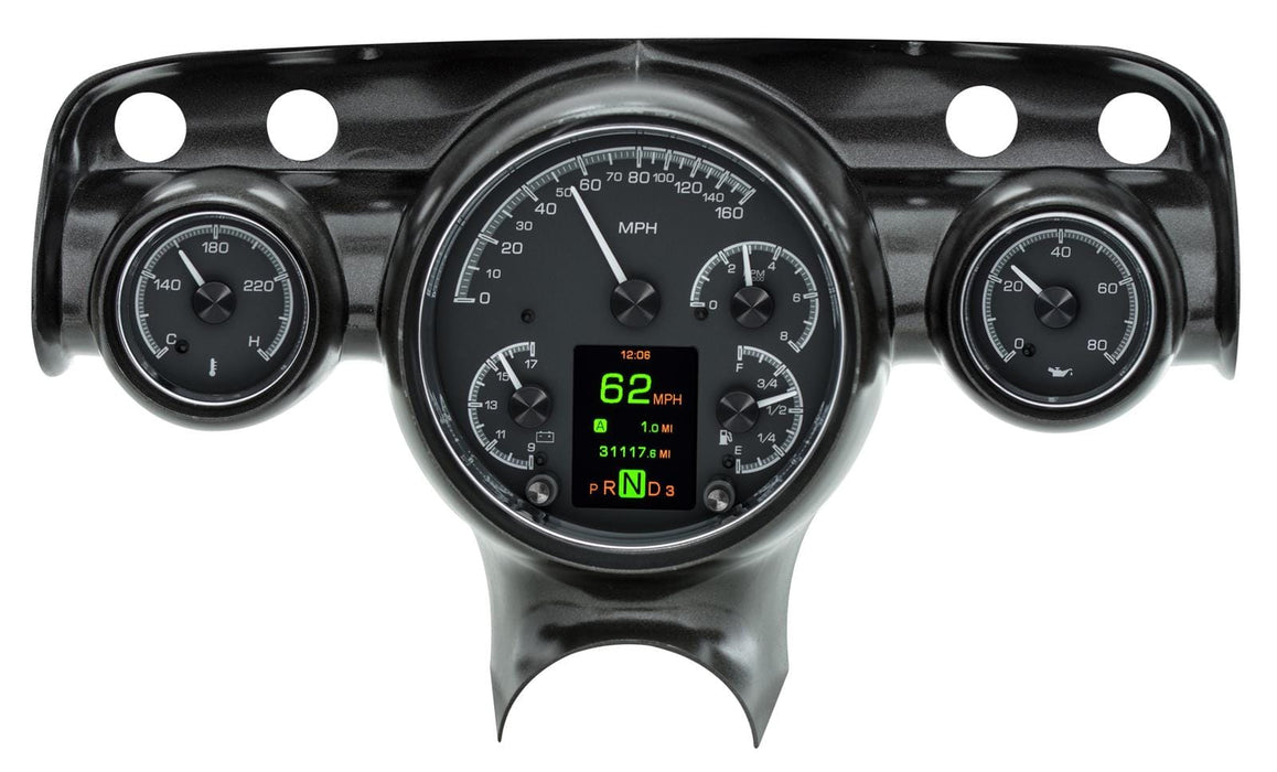 Dakota Digital Dakota Digital HDX Direct-Fit Analog Gauge Systems HDX-57C-K Autofit