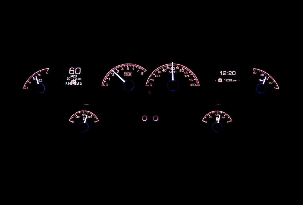 Dakota Digital Dakota Digital HDX Direct-Fit Analog Gauge Systems HDX-58C-IMP-S Autofit