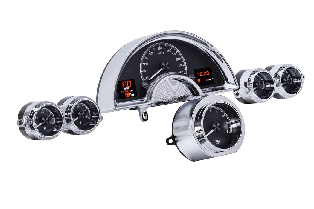 Dakota Digital Dakota Digital HDX Direct-Fit Analog Gauge Systems HDX-58C-VET-K Autofit