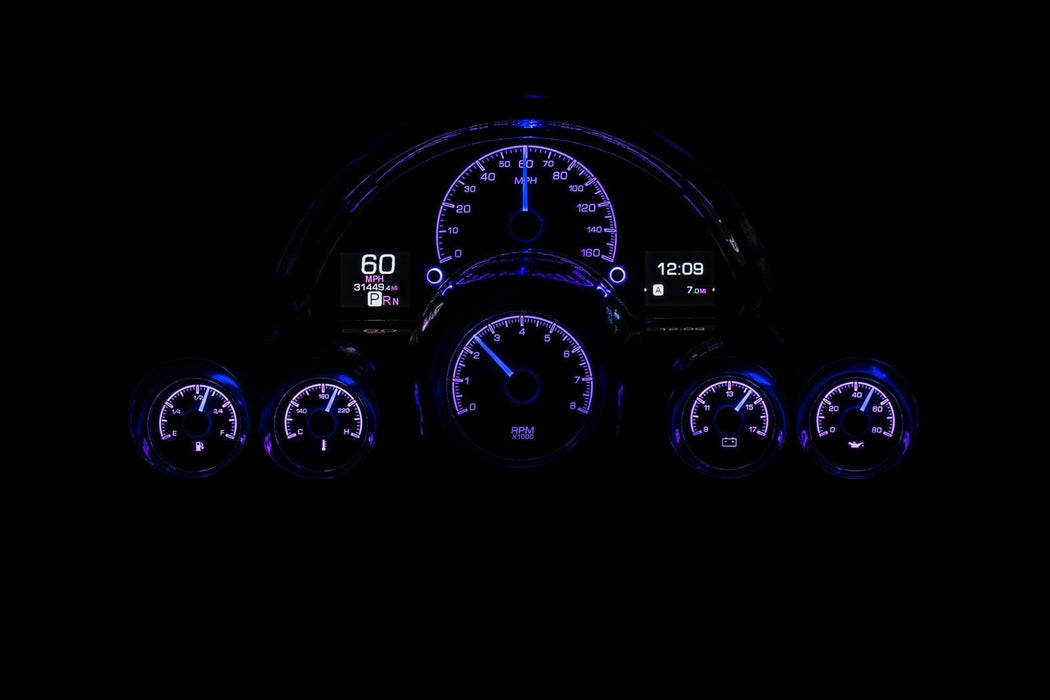 Dakota Digital Dakota Digital HDX Direct-Fit Analog Gauge Systems HDX-58C-VET-K Autofit