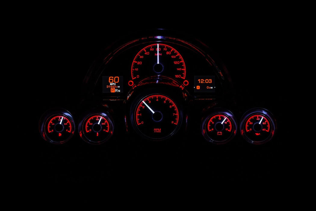 Dakota Digital Dakota Digital HDX Direct-Fit Analog Gauge Systems HDX-58C-VET-S Autofit