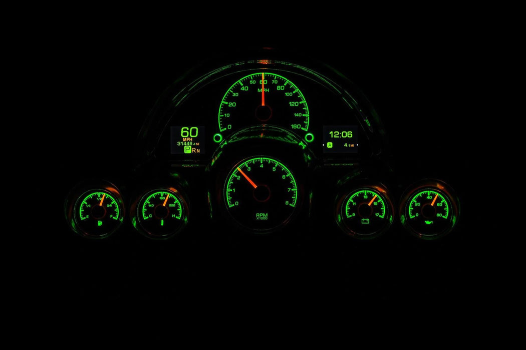 Dakota Digital Dakota Digital HDX Direct-Fit Analog Gauge Systems HDX-58C-VET-S Autofit