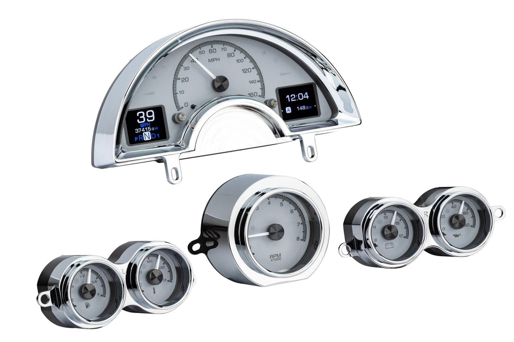 Dakota Digital Dakota Digital HDX Direct-Fit Analog Gauge Systems HDX-58C-VET-S Autofit