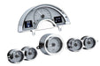 Dakota Digital Dakota Digital HDX Direct-Fit Analog Gauge Systems HDX-58C-VET-S Autofit