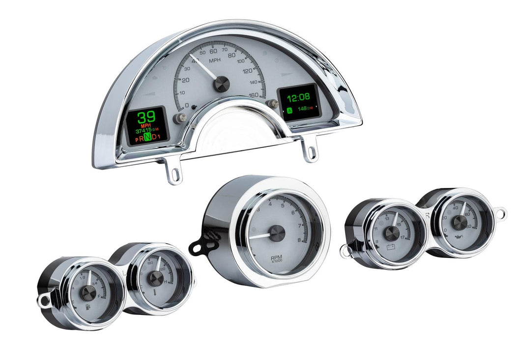 Dakota Digital Dakota Digital HDX Direct-Fit Analog Gauge Systems HDX-58C-VET-S Autofit