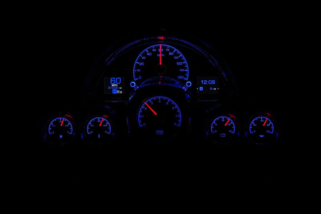 Dakota Digital Dakota Digital HDX Direct-Fit Analog Gauge Systems HDX-58C-VET-S Autofit