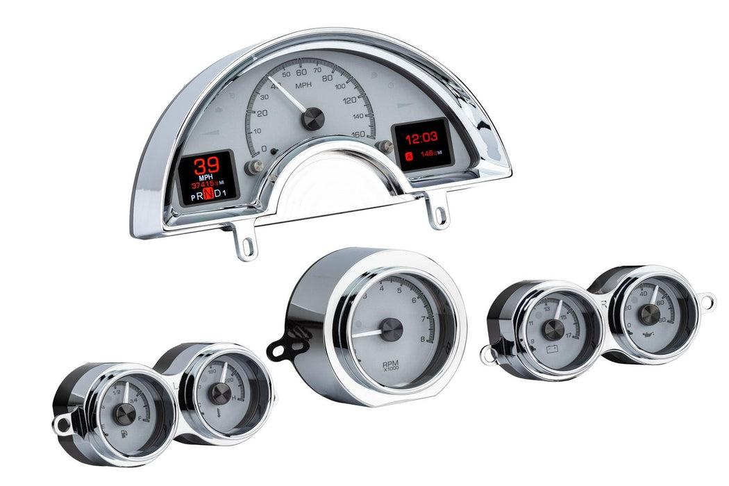 Dakota Digital Dakota Digital HDX Direct-Fit Analog Gauge Systems HDX-58C-VET-S Autofit