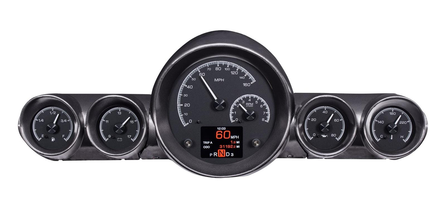 Dakota Digital Dakota Digital HDX Direct-Fit Analog Gauge Systems HDX-59C-IMP-K Autofit