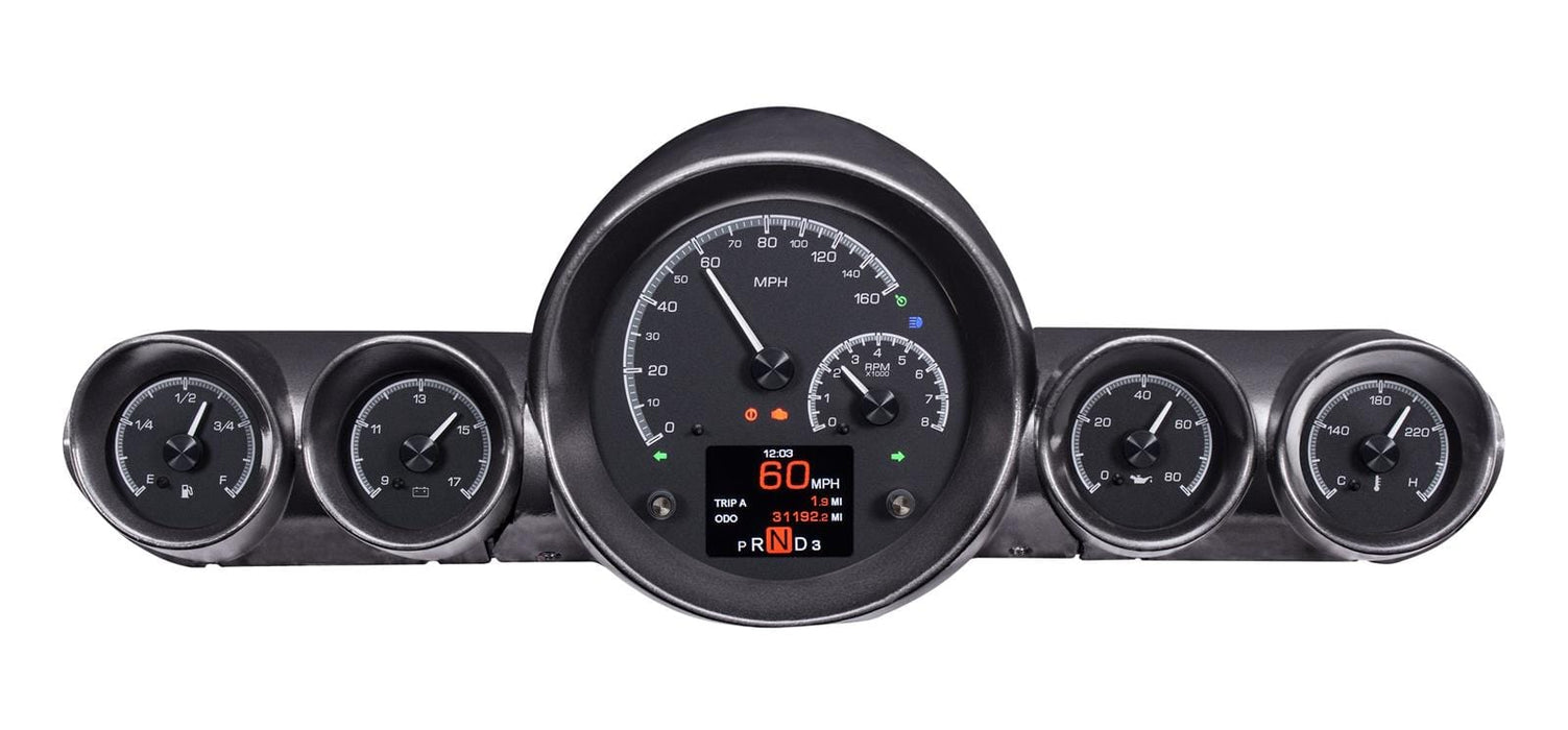 Dakota Digital Dakota Digital HDX Direct-Fit Analog Gauge Systems HDX-59C-IMP-K Autofit
