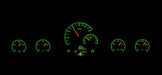 Dakota Digital Dakota Digital HDX Direct-Fit Analog Gauge Systems HDX-59C-IMP-S Autofit