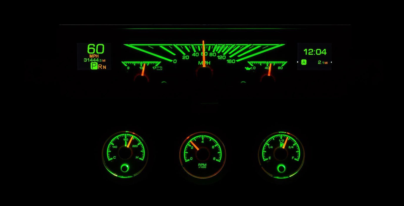 Dakota Digital Dakota Digital HDX Direct-Fit Analog Gauge Systems HDX-61C-IMP-K Autofit