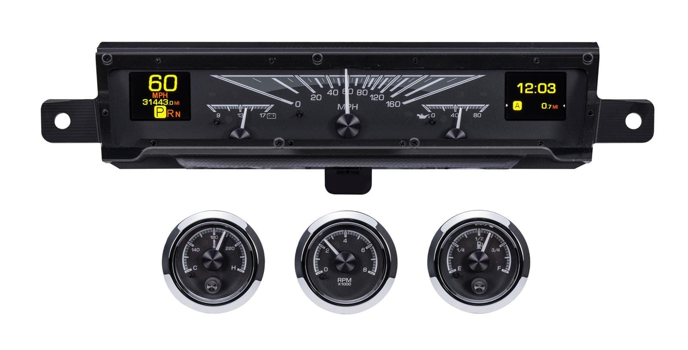 Dakota Digital Dakota Digital HDX Direct-Fit Analog Gauge Systems HDX-61C-IMP-K Autofit