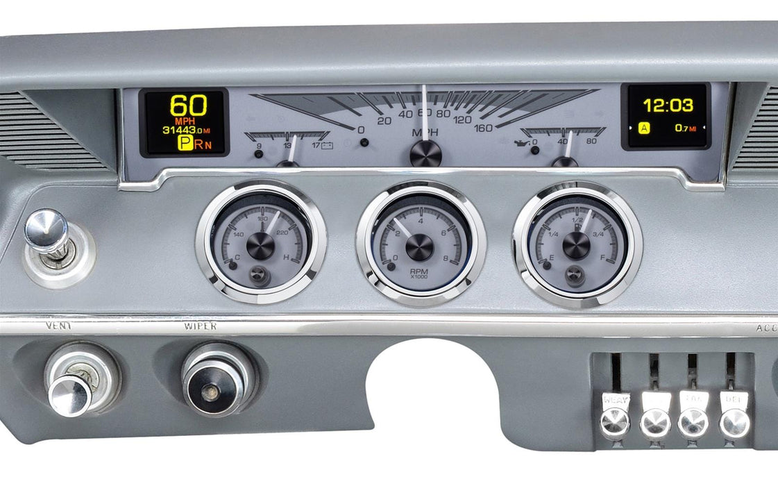 Dakota Digital Dakota Digital HDX Direct-Fit Analog Gauge Systems HDX-61C-IMP-S Autofit