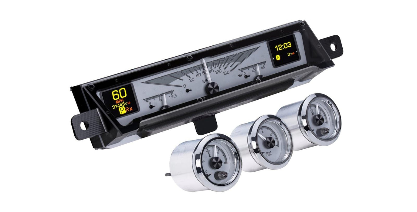 Dakota Digital Dakota Digital HDX Direct-Fit Analog Gauge Systems HDX-61C-IMP-S Autofit
