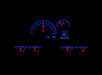 Dakota Digital Dakota Digital HDX Direct-Fit Analog Gauge Systems HDX-62T-FJ-K Autofit