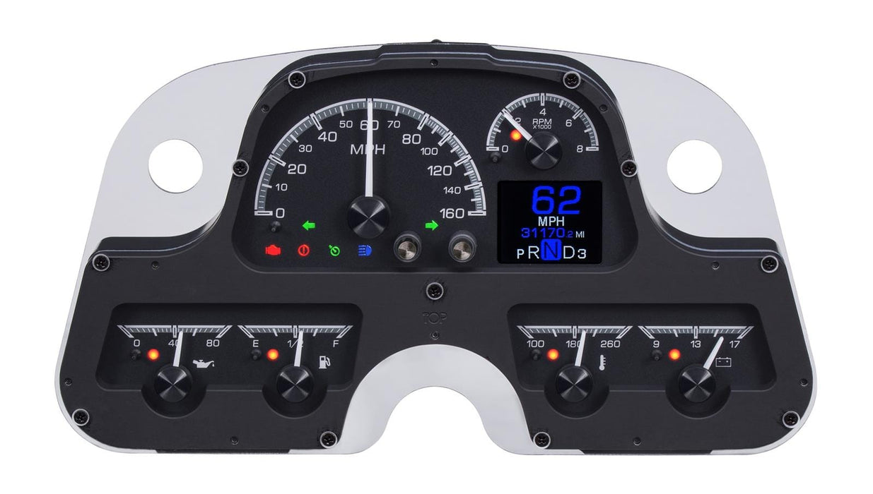 Dakota Digital Dakota Digital HDX Direct-Fit Analog Gauge Systems HDX-62T-FJ-K Autofit