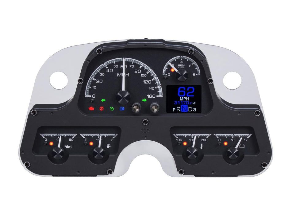Dakota Digital Dakota Digital HDX Direct-Fit Analog Gauge Systems HDX-62T-FJ-K Autofit