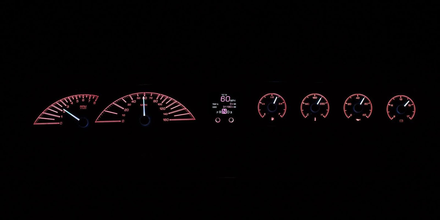 Dakota Digital Dakota Digital HDX Direct-Fit Analog Gauge Systems HDX-63C-IMP-K Autofit
