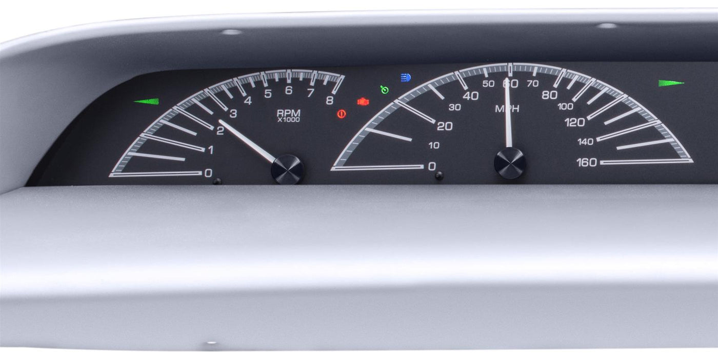 Dakota Digital Dakota Digital HDX Direct-Fit Analog Gauge Systems HDX-63C-IMP-K Autofit