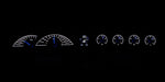 Dakota Digital Dakota Digital HDX Direct-Fit Analog Gauge Systems HDX-63C-IMP-S Autofit