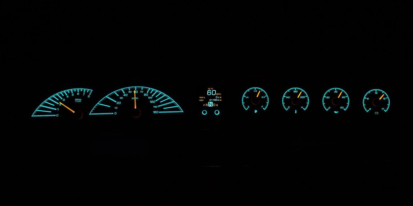 Dakota Digital Dakota Digital HDX Direct-Fit Analog Gauge Systems HDX-63C-IMP-S Autofit