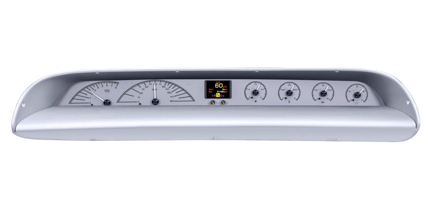 Dakota Digital Dakota Digital HDX Direct-Fit Analog Gauge Systems HDX-63C-IMP-S Autofit