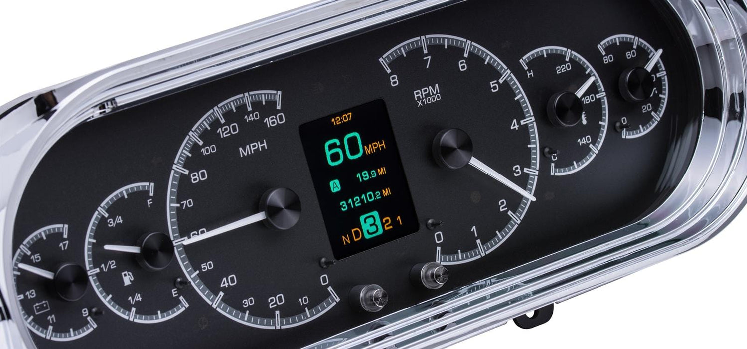 Dakota Digital Dakota Digital HDX Direct-Fit Analog Gauge Systems HDX-63C-NOV-K Autofit