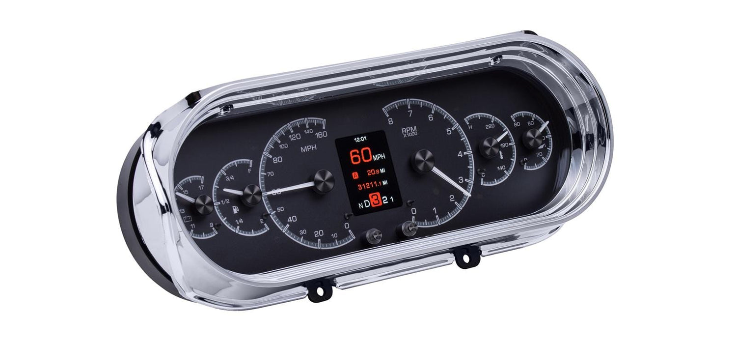 Dakota Digital Dakota Digital HDX Direct-Fit Analog Gauge Systems HDX-63C-NOV-K Autofit