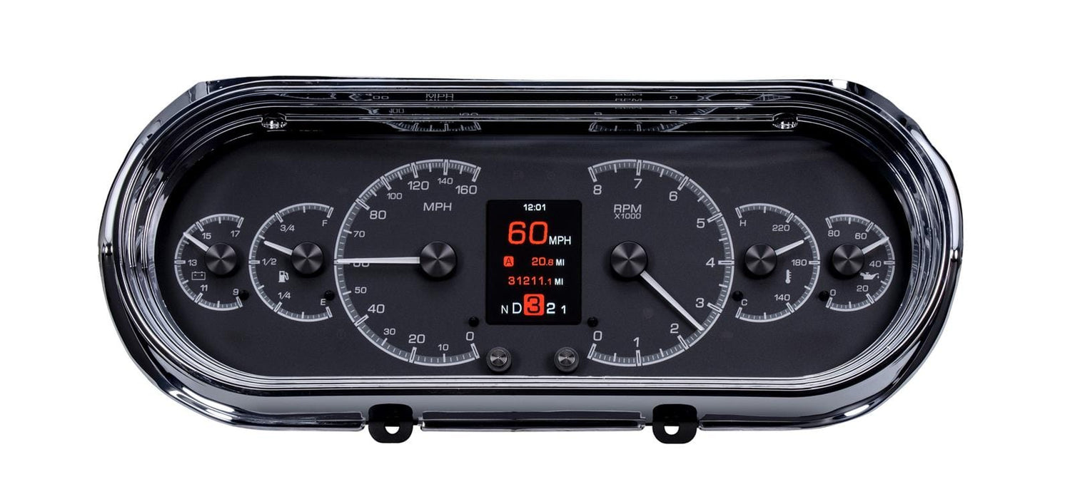 Dakota Digital Dakota Digital HDX Direct-Fit Analog Gauge Systems HDX-63C-NOV-K Autofit