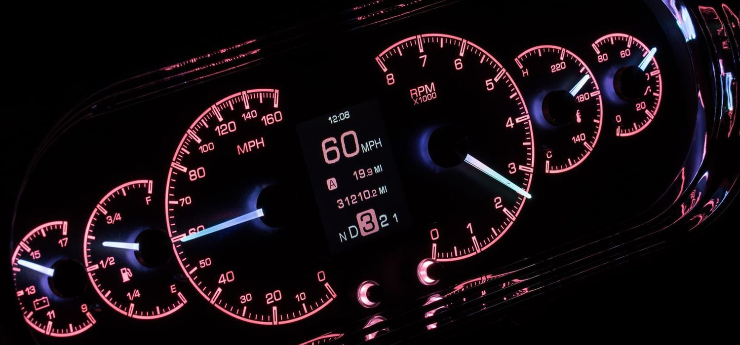 Dakota Digital Dakota Digital HDX Direct-Fit Analog Gauge Systems HDX-63C-NOV-K Autofit