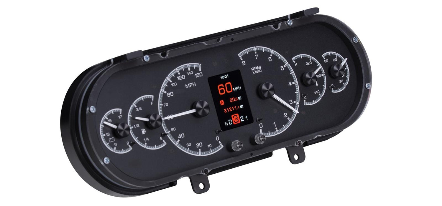 Dakota Digital Dakota Digital HDX Direct-Fit Analog Gauge Systems HDX-63C-NOV-K Autofit