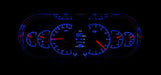 Dakota Digital Dakota Digital HDX Direct-Fit Analog Gauge Systems HDX-63C-NOV-K Autofit