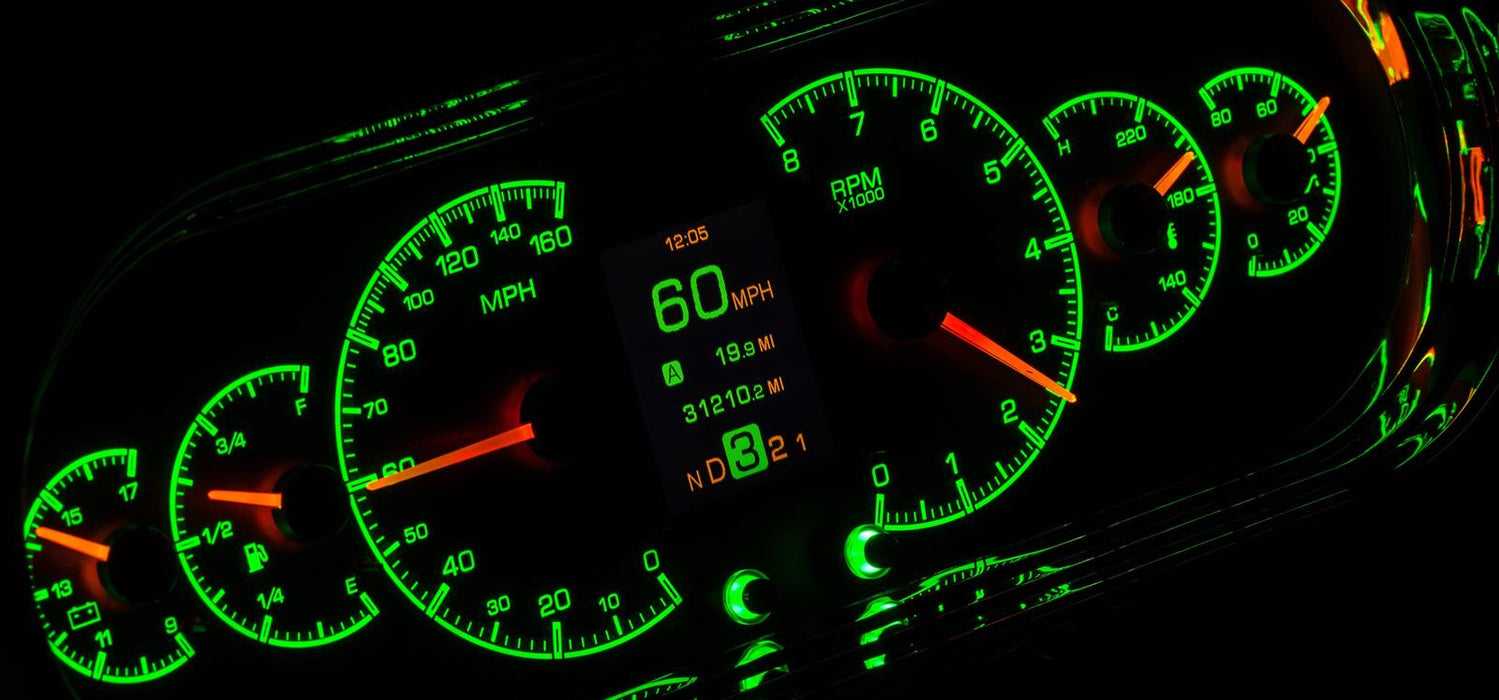 Dakota Digital Dakota Digital HDX Direct-Fit Analog Gauge Systems HDX-63C-NOV-K Autofit