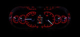 Dakota Digital Dakota Digital HDX Direct-Fit Analog Gauge Systems HDX-63C-NOV-S Autofit