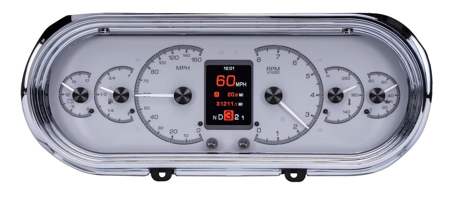 Dakota Digital Dakota Digital HDX Direct-Fit Analog Gauge Systems HDX-63C-NOV-S Autofit