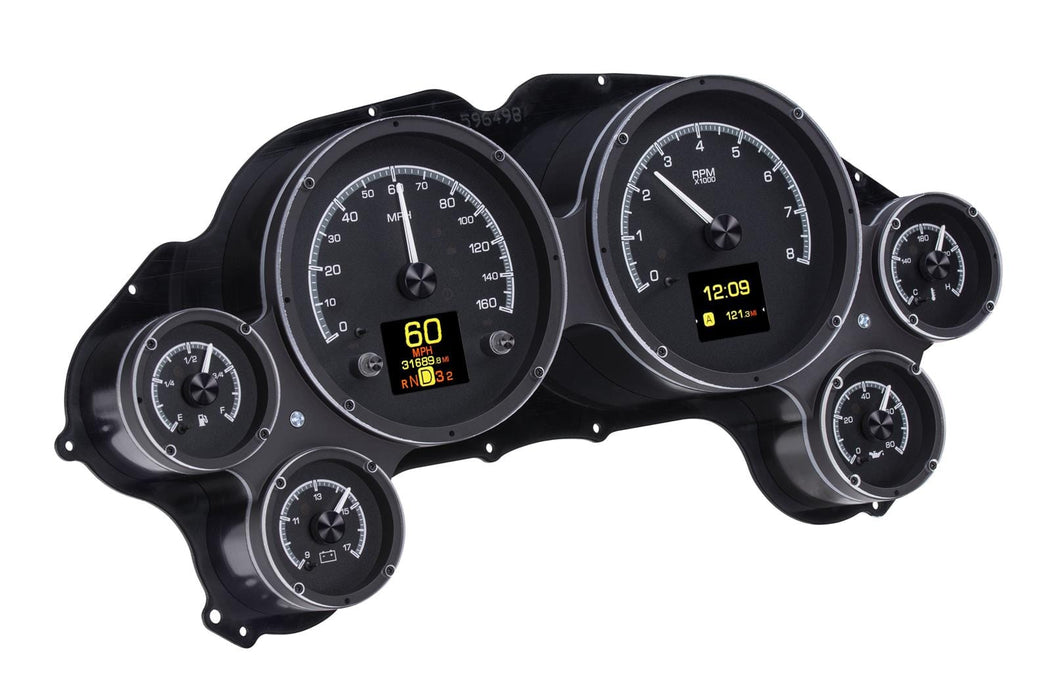 Dakota Digital Dakota Digital HDX Direct-Fit Analog Gauge Systems HDX-63C-VET-K Autofit