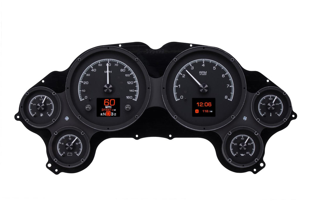 Dakota Digital Dakota Digital HDX Direct-Fit Analog Gauge Systems HDX-63C-VET-K Autofit