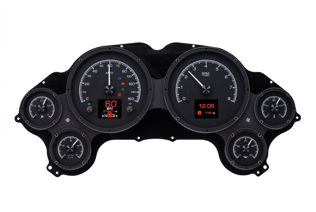 Dakota Digital Dakota Digital HDX Direct-Fit Analog Gauge Systems HDX-63C-VET-K Autofit