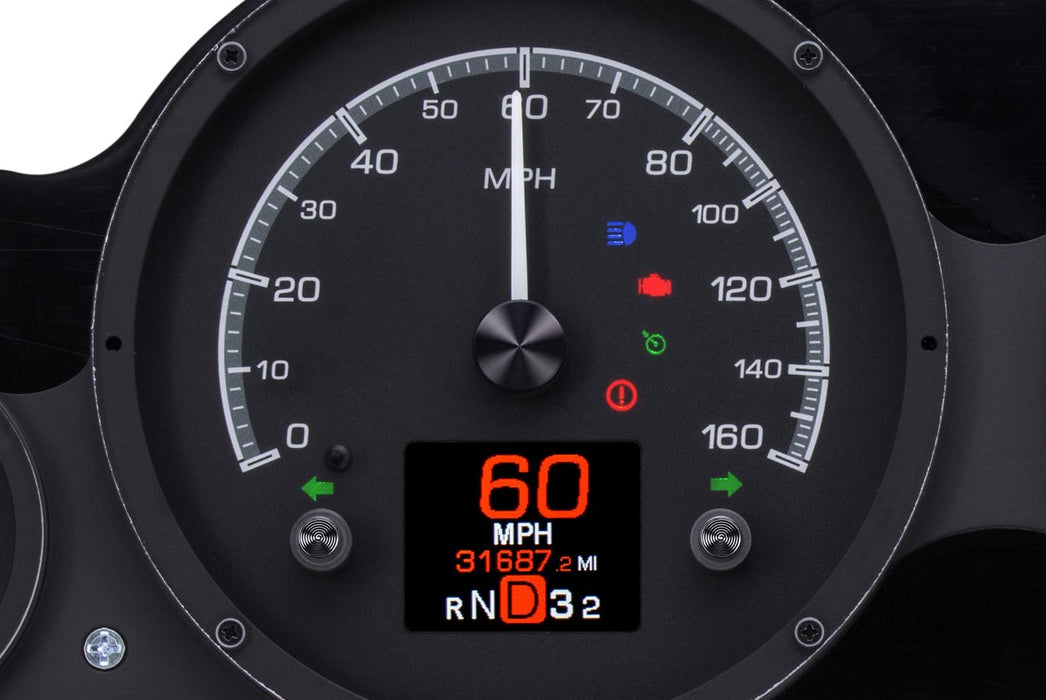 Dakota Digital Dakota Digital HDX Direct-Fit Analog Gauge Systems HDX-63C-VET-K Autofit