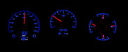 Dakota Digital Dakota Digital HDX Direct-Fit Analog Gauge Systems HDX-64C-CVL-K Autofit